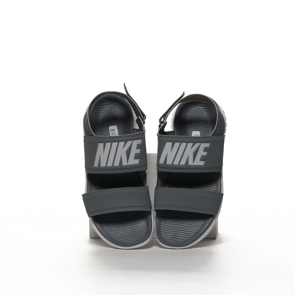 nike tanjun sandals black and white