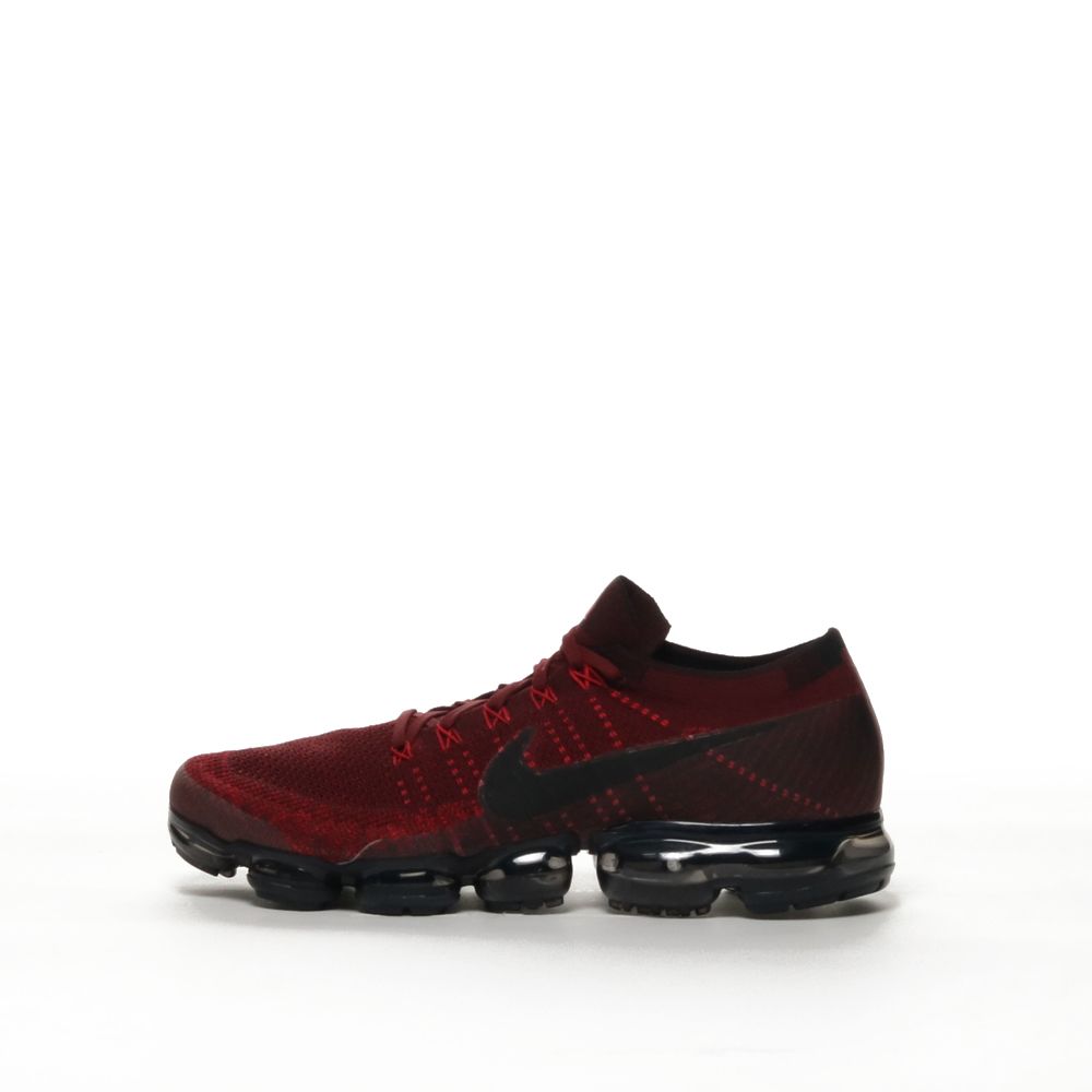 vapormax flyknit dark team red