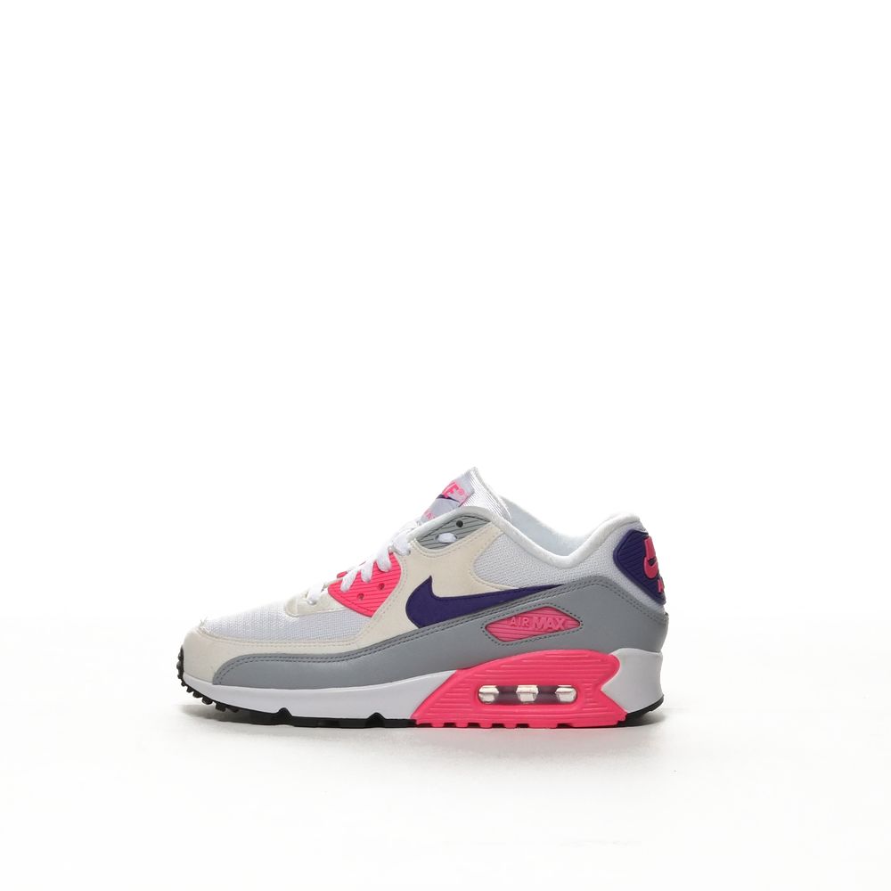 Nike Air Max 90 WHITEWOLF GREYLASER PINKCOURT PURPLE Nike Air Max 90 WHITEWOLF GREYLASER PINKCOURT PURPLE