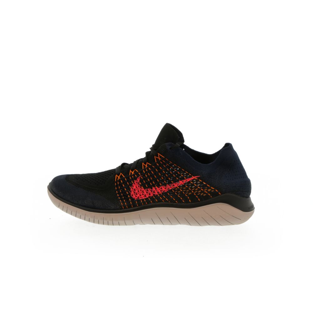 nike free rn 2018 black orange