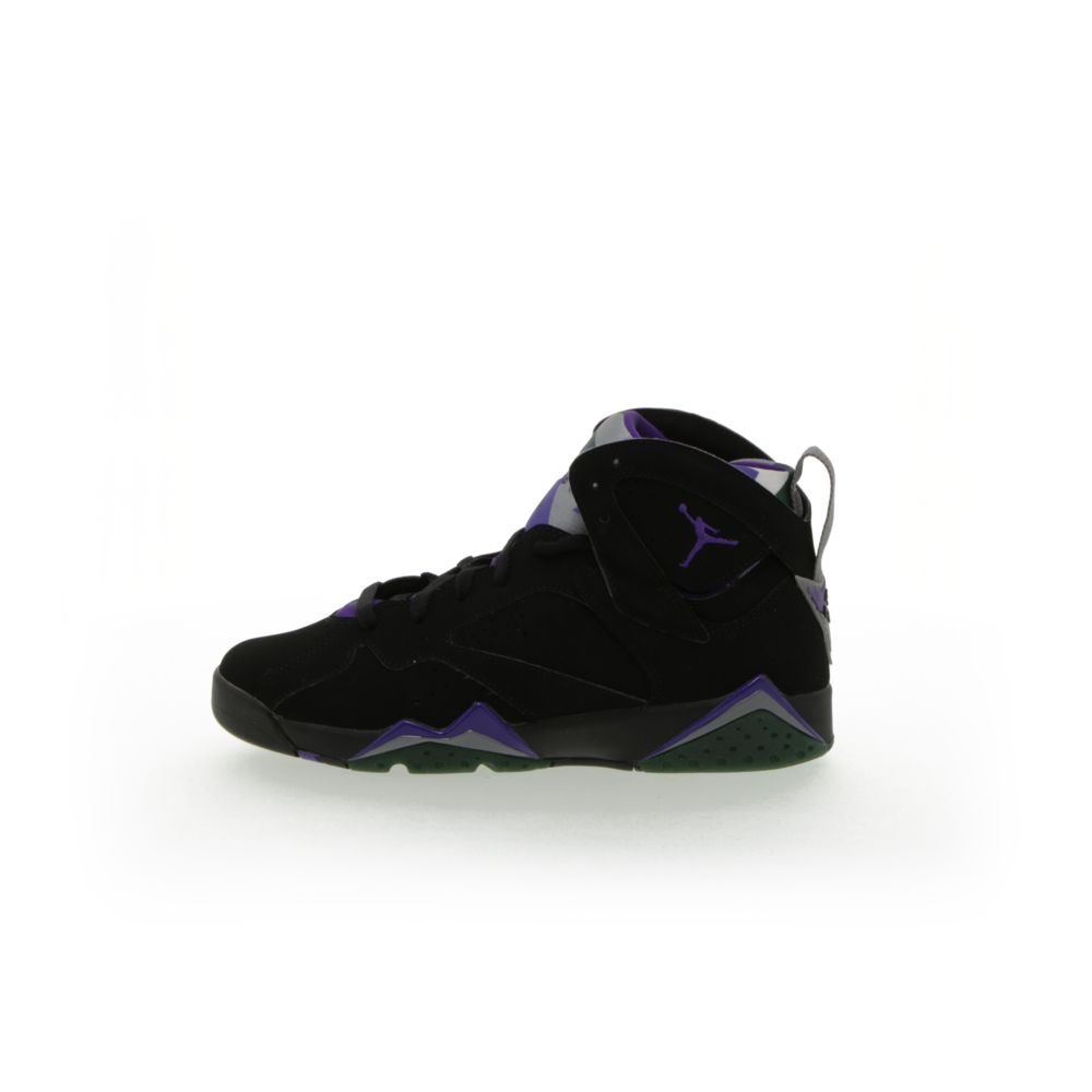 Air Jordan 7 Retro Black Fir Dark Steel Grey Field Purple Resku