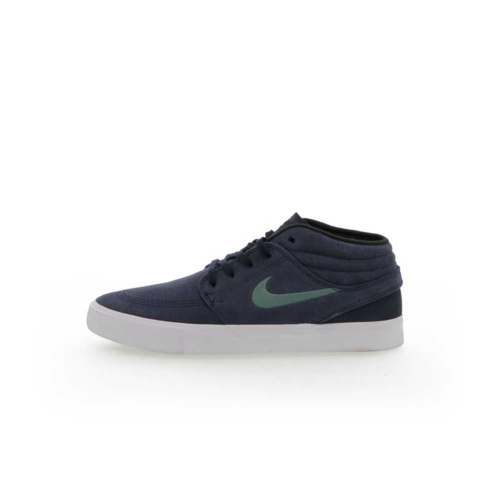 Nike Sb Zoom Stefan Janoski Mid Rm Obsidian Obsidian White Bicoastal Resku