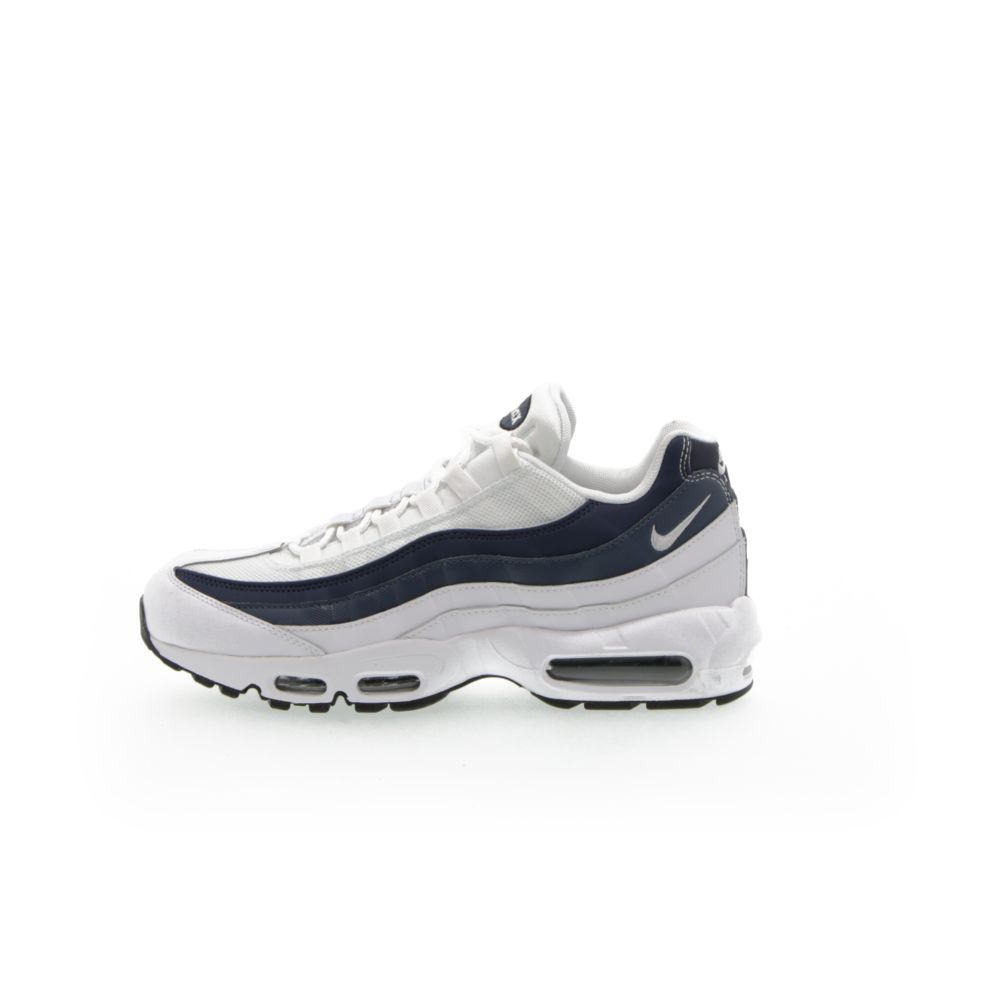 air max 95 navy blue and white