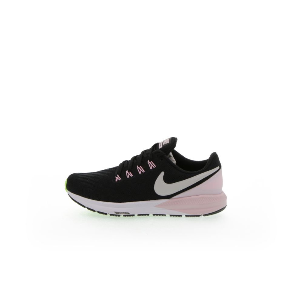 nike air zoom structure 22 black pink