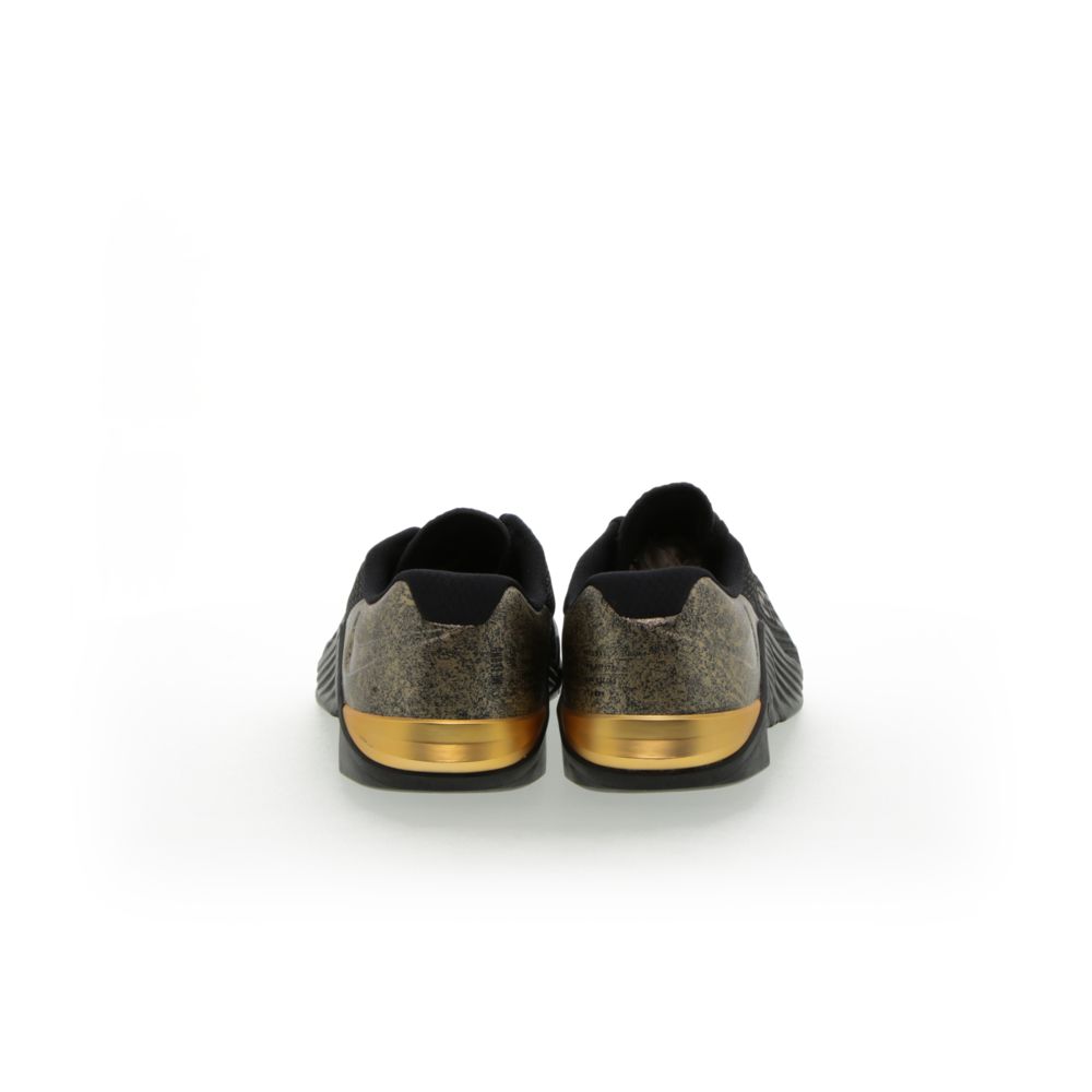 nike metcon 5 gold black