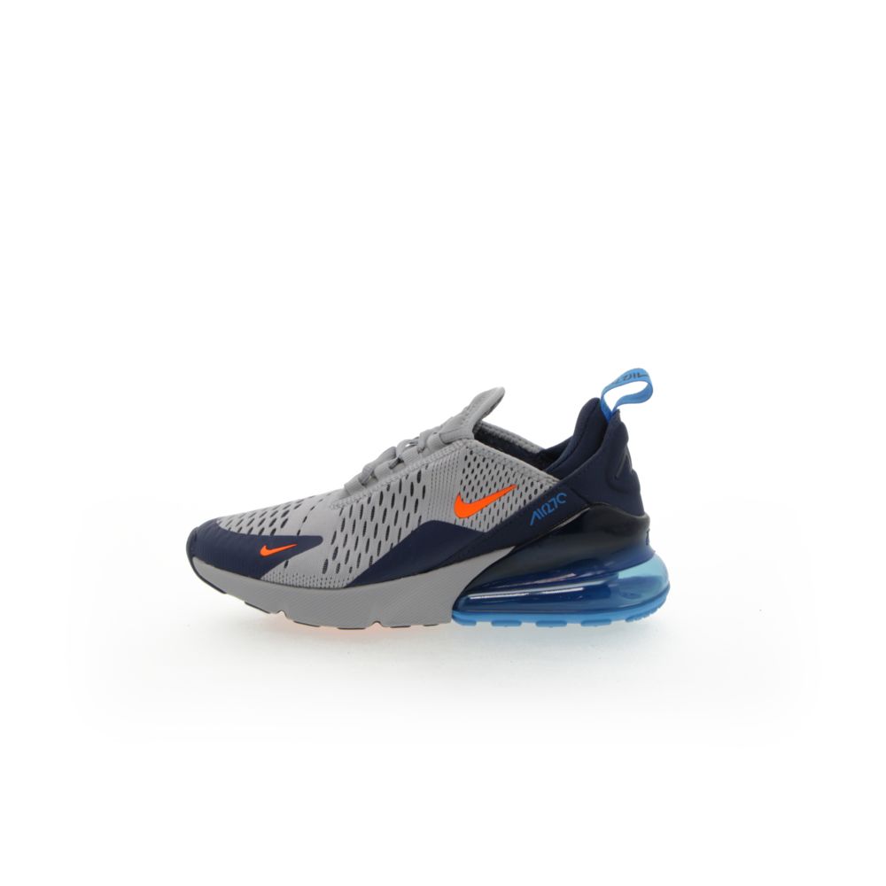 nike air max 270 navy blue and orange