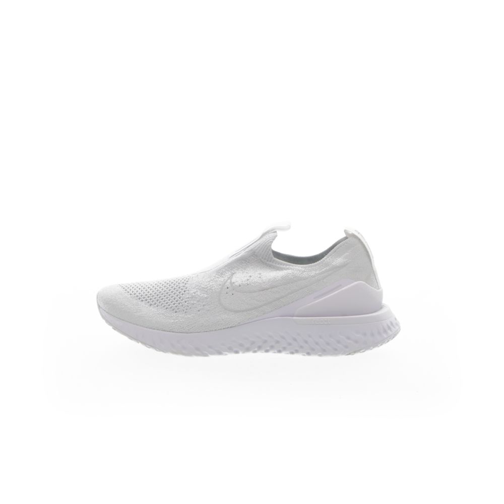 nike epic phantom react flyknit white pure platinum