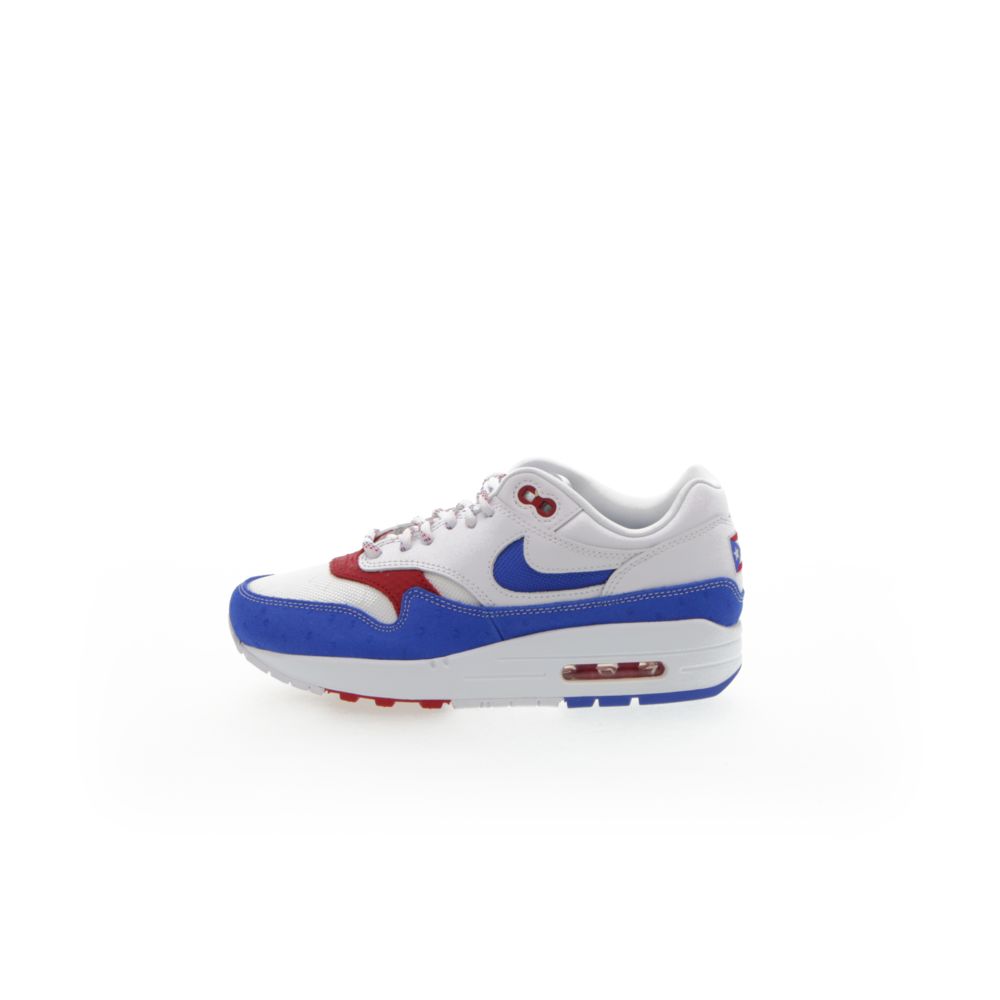 Nike Air Max 1 Premium Men S Shoe White Gym Red Racer Blue Resku