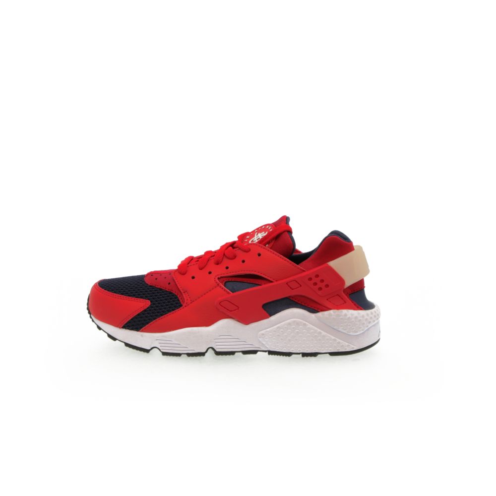 red blue and white huaraches